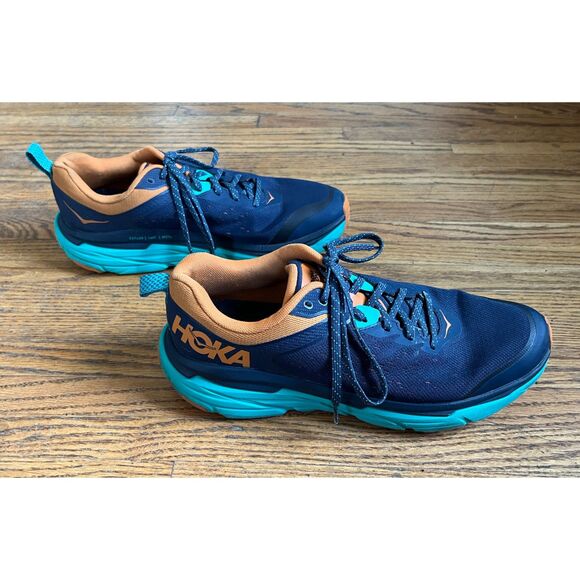 HOKA ONE ONE Blue Orange Challenger ATR 6 Running Sneakers Shoes  Mens Size 10 main image 5